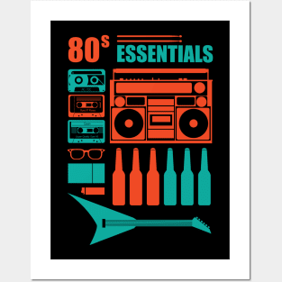 80s Essentials Posters and Art